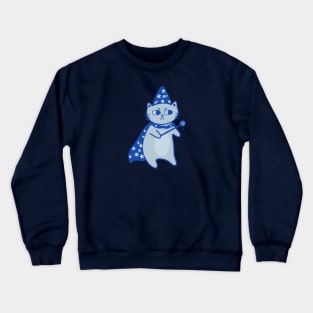 Wizard Cat Crewneck Sweatshirt